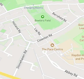 map for The Pace Centre