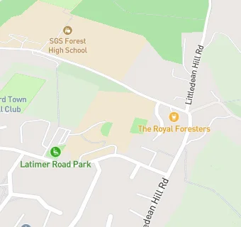 map for Forest View Primary School