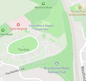 map for The Oval Cafe