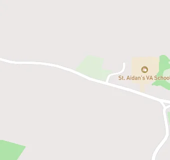 map for St Aidans V.A.P. School