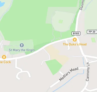 map for The Dukes Head