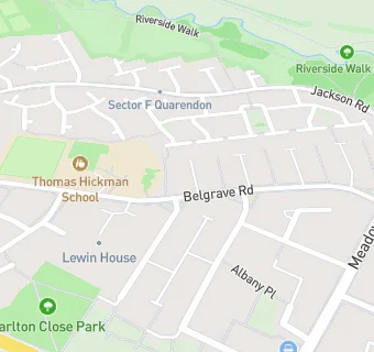 map for The Fremantle Trust at Lewin House