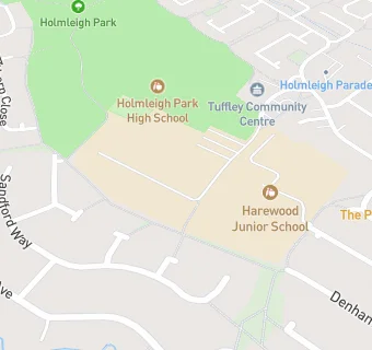 map for Beaufort Community School