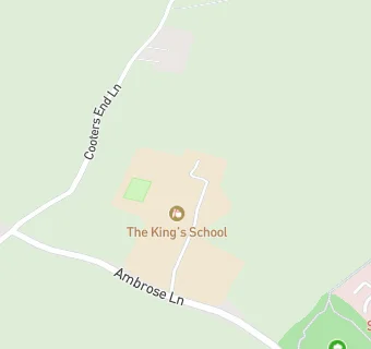 map for The King's School