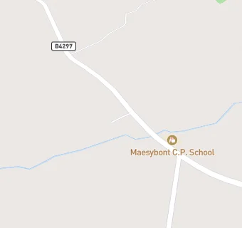 map for MAESYBONT CP SCHOOL