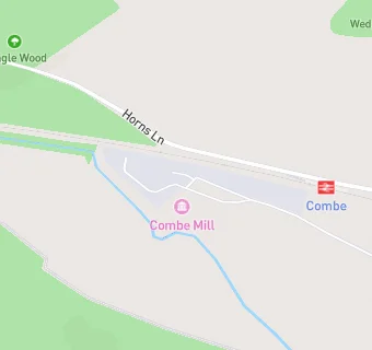 map for Combe Mill Riverside Tea Room