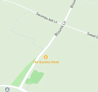 map for The Queens Head