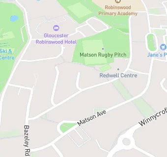 map for Matson Rugby Football Club