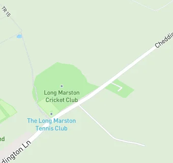 map for Long Marston Cricket Club