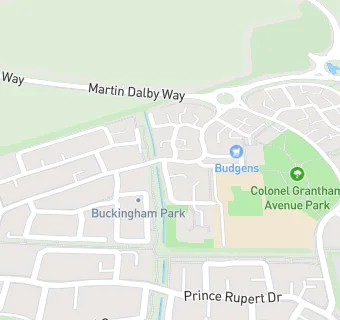 map for Buckingham Park C Of E Primary School