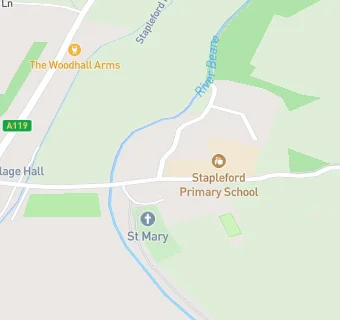 map for Stapleford Primary School