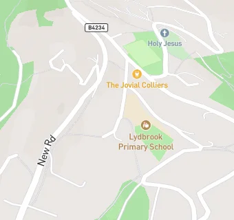 map for Caterlink Limited At Lydbrook Primary School