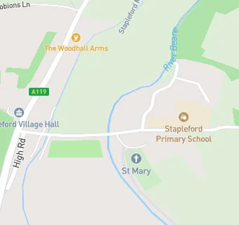 map for Stapleford Jmi School