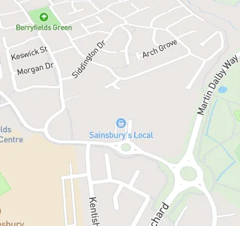 map for Sainsbury's