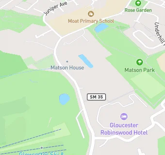 map for Matson Lane Surgery