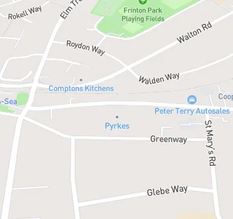 map for Phoenix House Takeaway