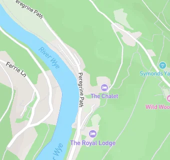 map for Wye Rapids House