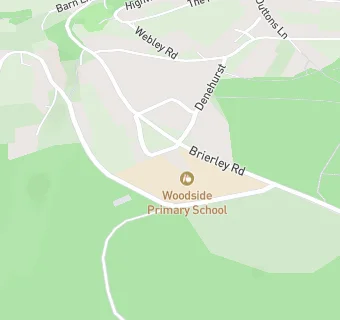 map for Woodside Primary School