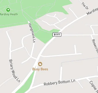 map for Busy Bees Nursery