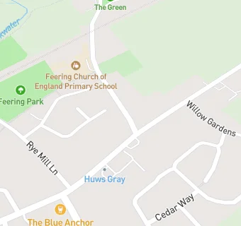 map for Feering Church of England Primary School