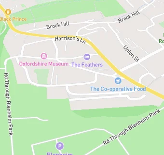 map for Woodstock Surgery