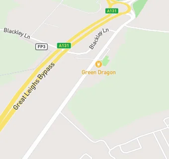 map for The Green Dragon