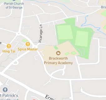 map for Brockworth Infant School