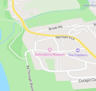 map for Soldiers Of Oxfordshire Museum