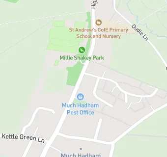 map for Much Hadham Health Centre