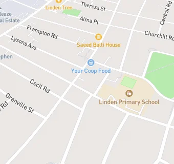 map for Linden Pharmacy