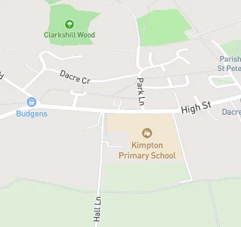 map for Kimpton Primary School