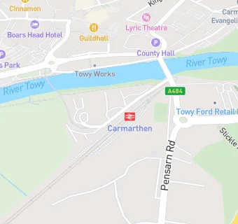 map for CORACLE BUFFET + NEWSAGENTS