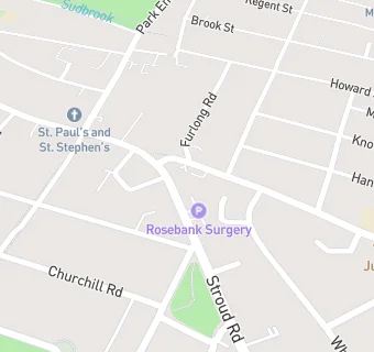 map for Stroud Road Pharmacy