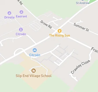 map for Slip End Village School