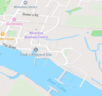 map for Wivenhoe Sailing Club