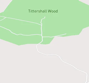 map for Tittershall Lodge