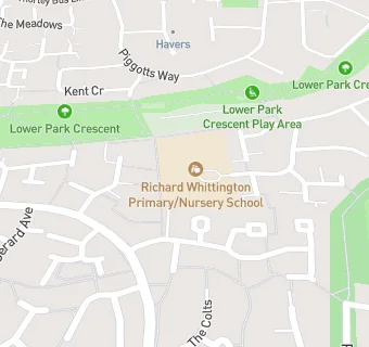 map for Richard Whittington Primary School