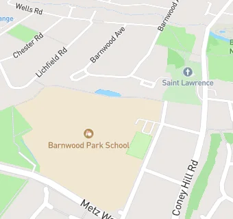 map for Aspen Catering At Barnwood Park Arts College