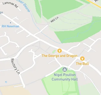 map for George And Dragon