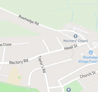 map for Rowhedge Surgery