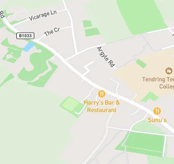 map for Thorpe-Le-Soken Surgery