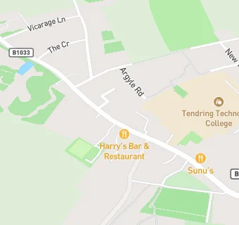 map for Thorpe-Le-Soken Surgery