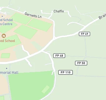 map for Abbeyfield Felsted Society Ltd