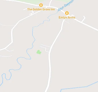 map for Llanarthne Village Hall