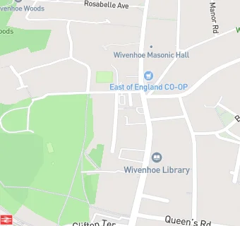 map for Wivenhoe Pre-school