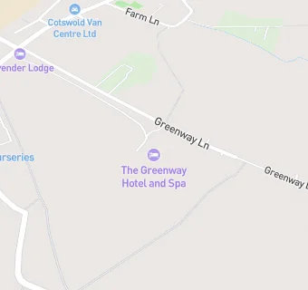 map for The Greenway Hotel Ltd