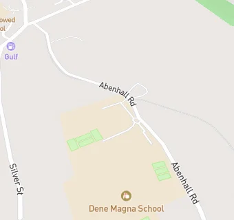 map for Dene Magna School