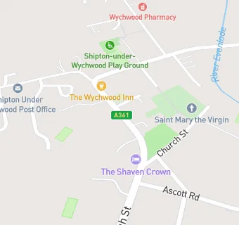 map for The Shaven Crown Hotel