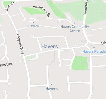 map for Havers Infant School