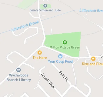 map for Milton-under-Wychwood Sports Association